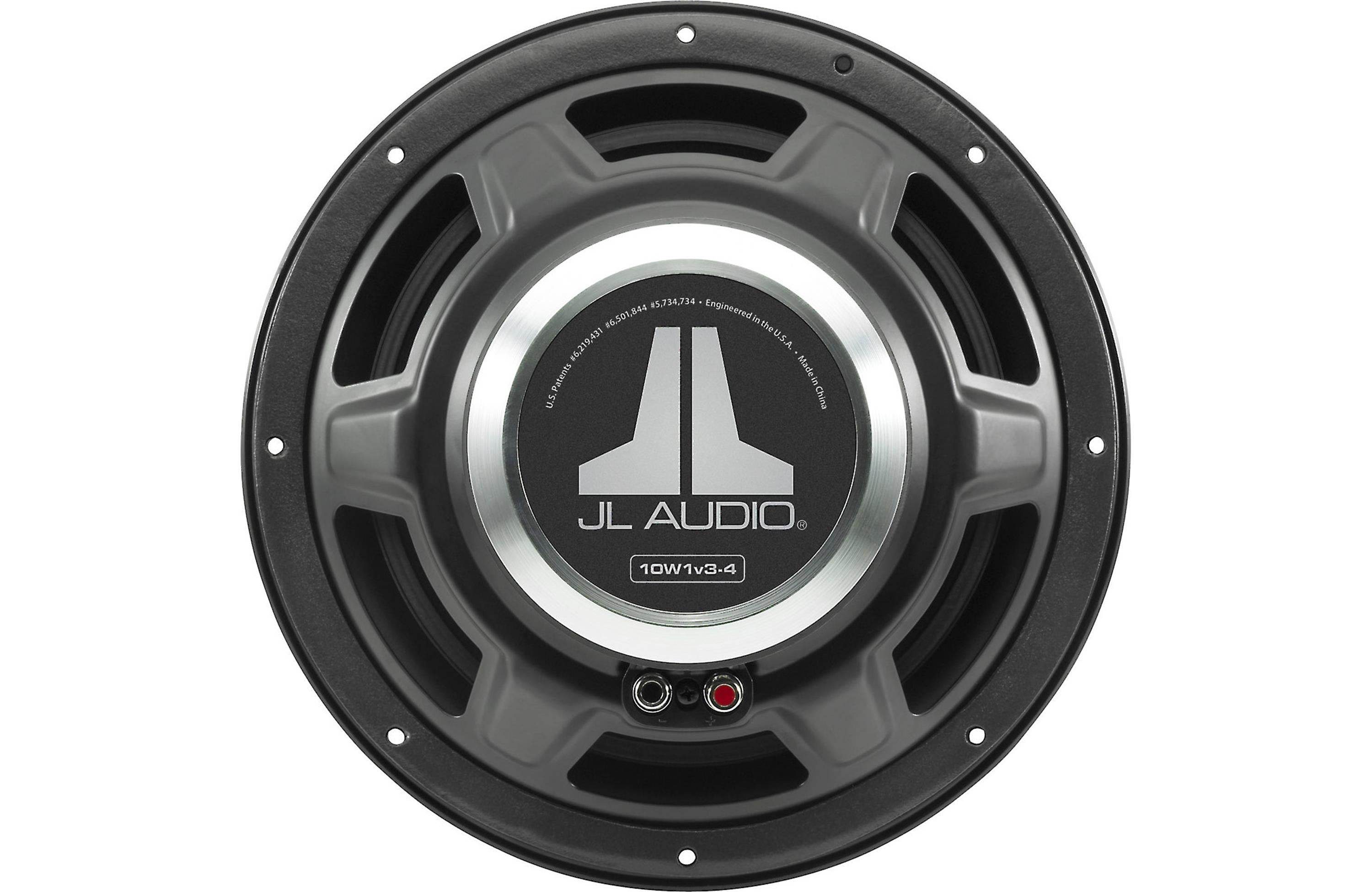 JL Audio 10W1V3-4 (Pair) 10" 4-Ohm Subwoofers