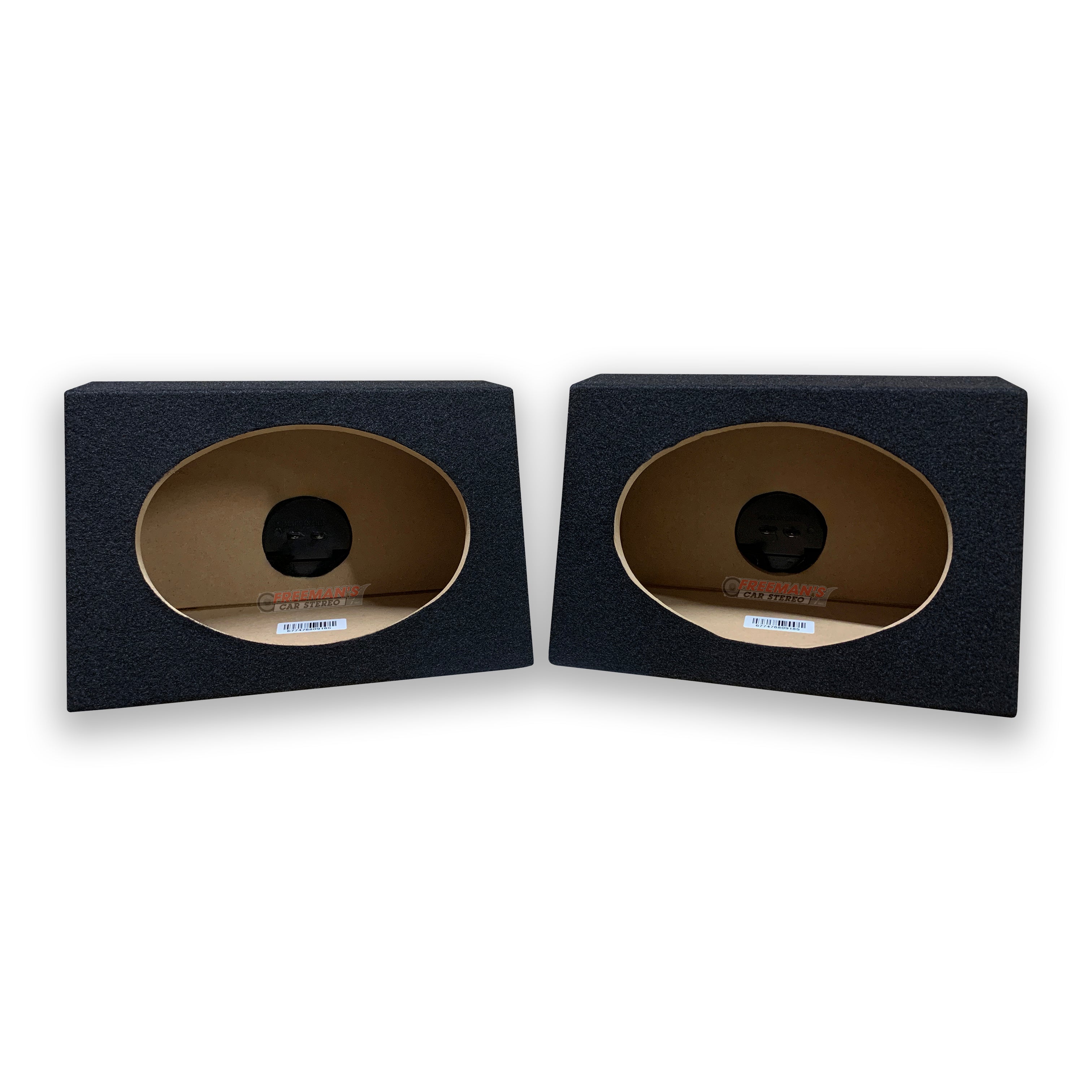 King Boxes A69 Two 6"x9" Wedge Single Box Speaker