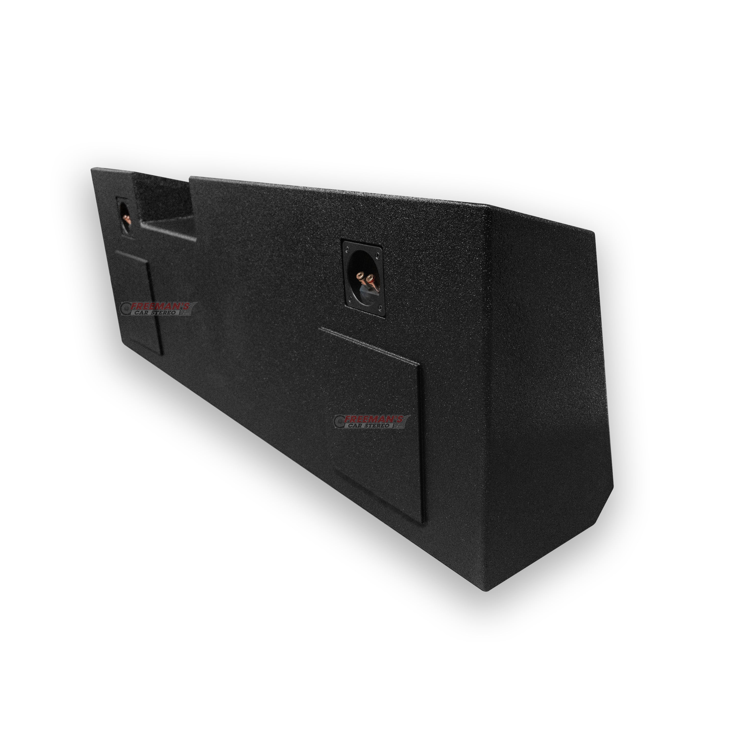 King Boxes AK-G19-10 Dual 10" Subwoofer Speaker Box, 19-22 Chevy Silverado/GMC Sierra Crew Cab
