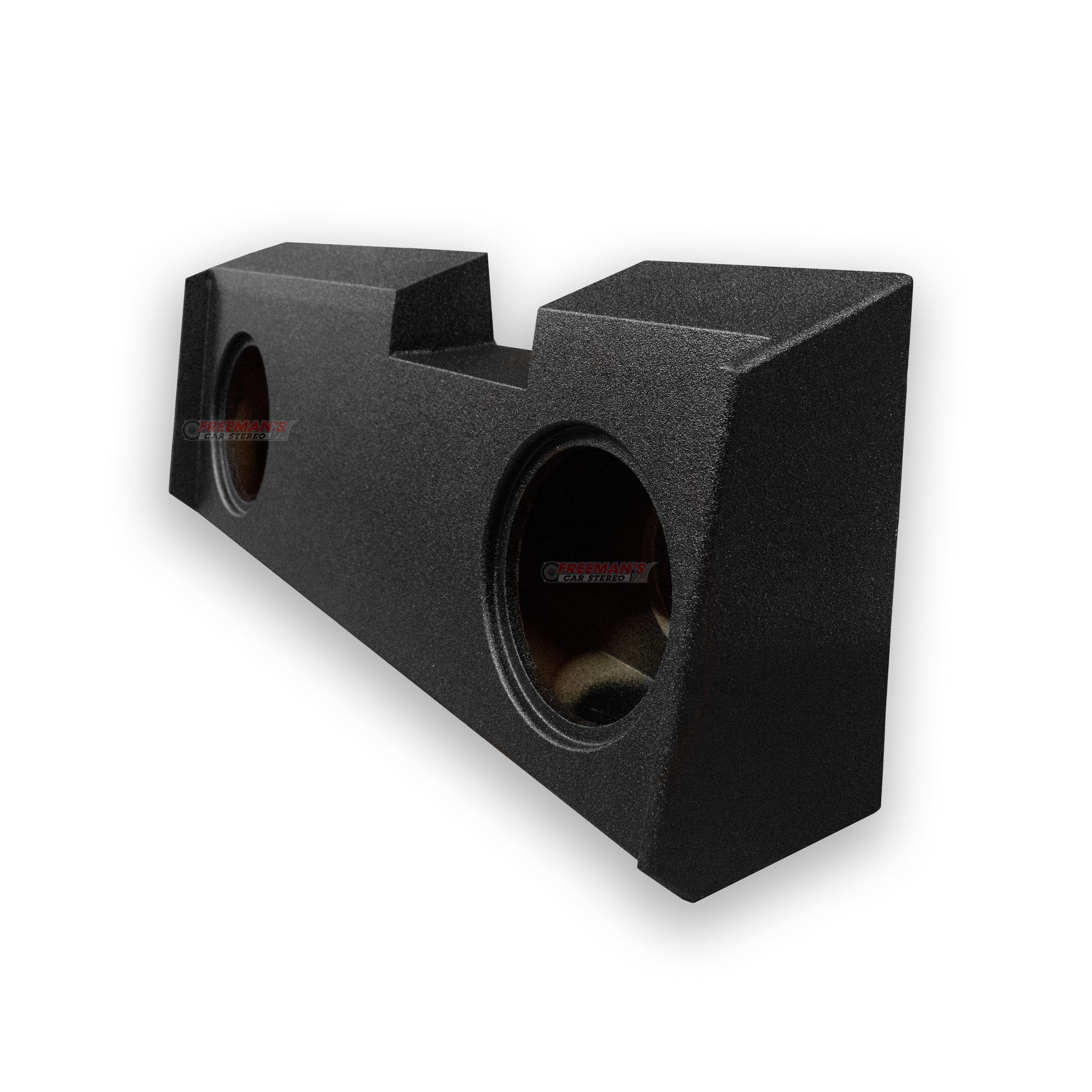 King Boxes AK-G19-10 Dual 10" Subwoofer Speaker Box, 19-22 Chevy Silverado/GMC Sierra Crew Cab