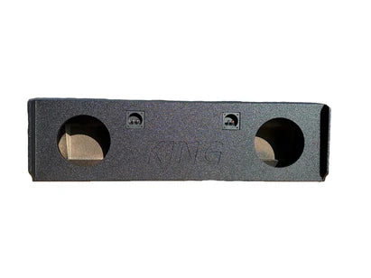 King Boxes AK-G25-10 Dual 10" Subwoofer box 14'-18' Silverado/Sierra Crew Cab