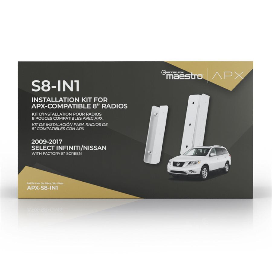 iDatalink APX-S8-IN1 Radio Installation Kit for Select Infiniti and Nissan Vehicles (Pre-Order)