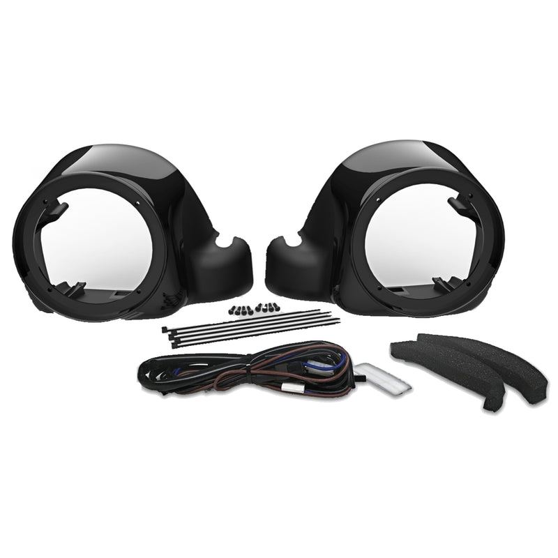 Kenwood CA-POD14LC Speaker Pods for Liquid-Cooled Harley-Davidson Touring Motorcycles