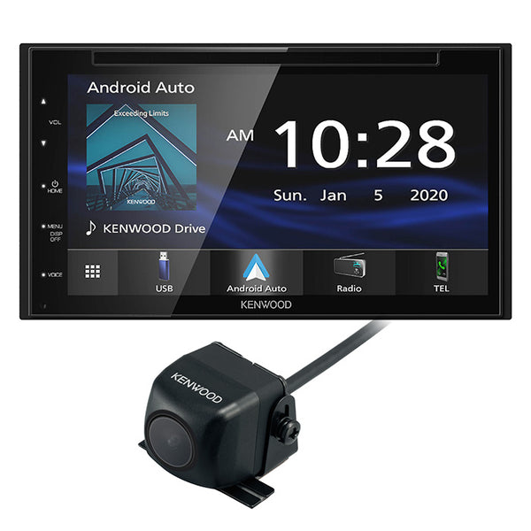Kenwood DDX57S + CMOS-230 Backup Camera Bundle