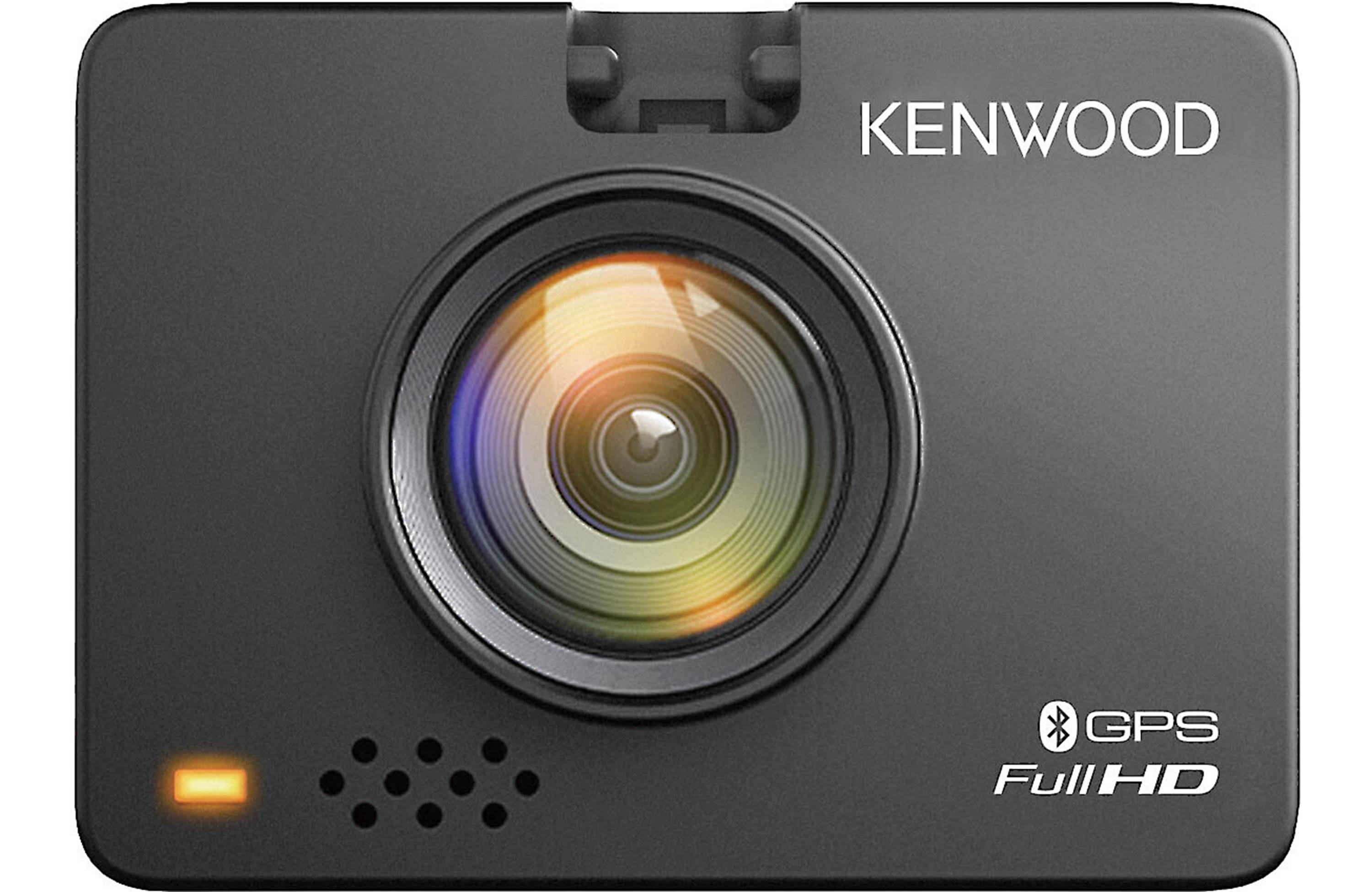 Kenwood DRV-A310W HD dash cam with 2" display, GPS, and Wi-Fi