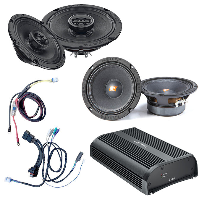 Hertz HSP2 Harley Davidson Motorcycle Sound Kit