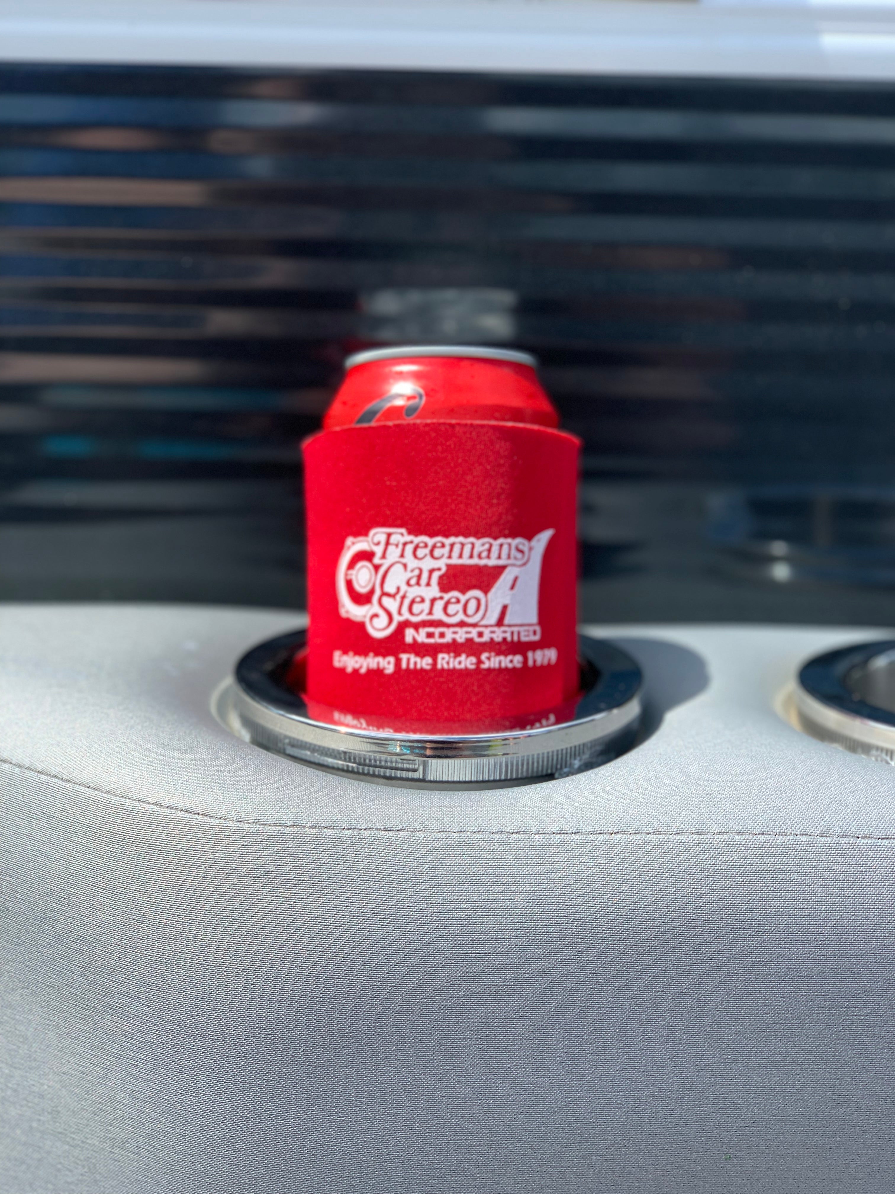 Freeman's Car Stereo Can Cooler/Koozie