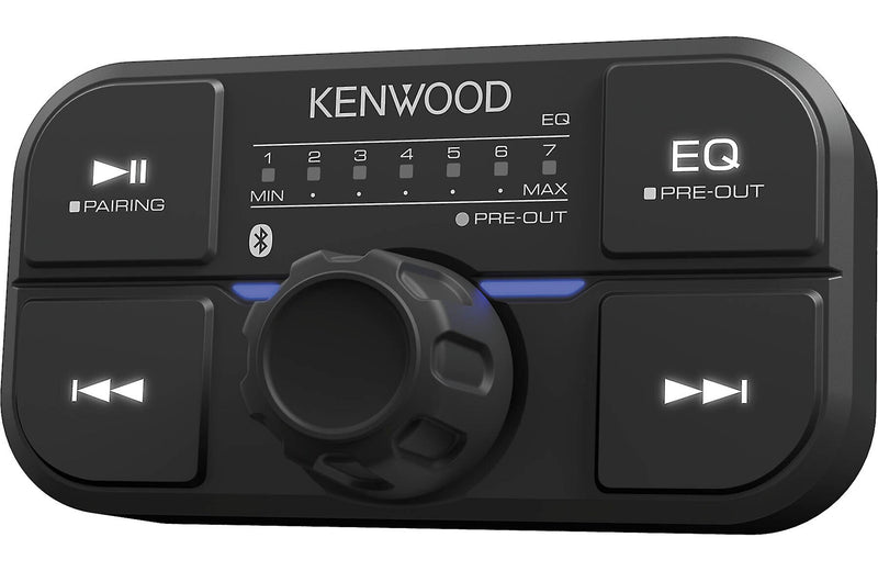 Kenwood KAC-M5024BT + 2 Pairs of KFC-1673MRWL Marine Speaker Bundle
