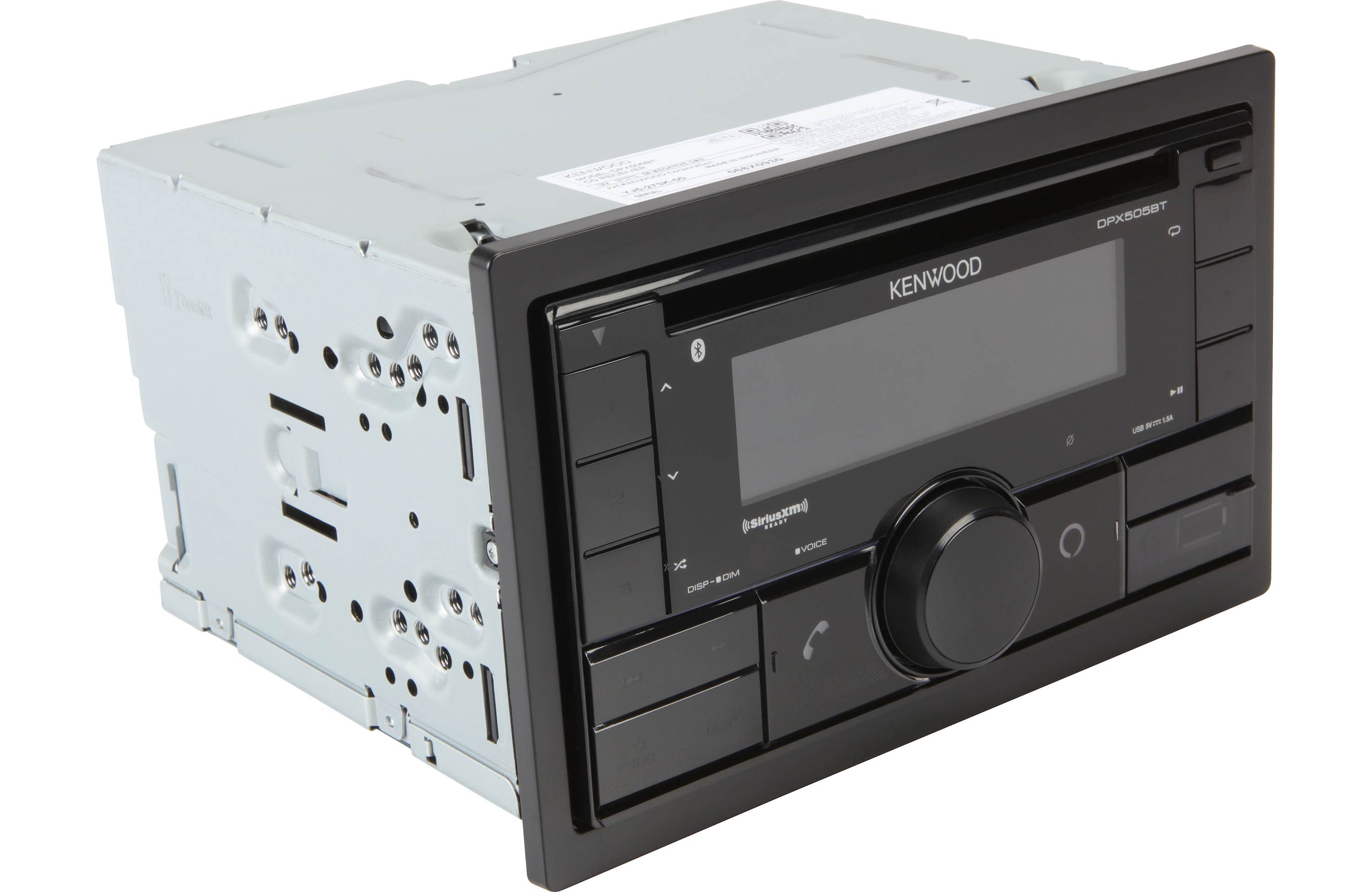 Kenwood DPX505BT 2-Din CD Receiver with Bluetooth and AM/FM tuner