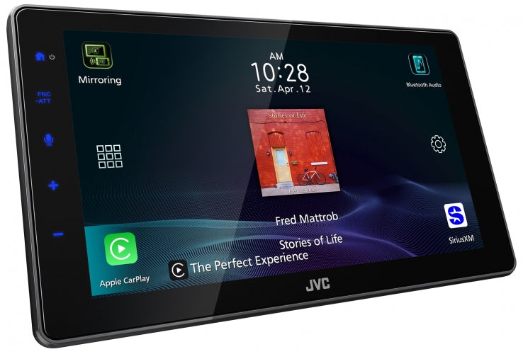 JVC KW-Z900W 9" HD Floating Screen Digital Media Receiver Apple CarPlay
