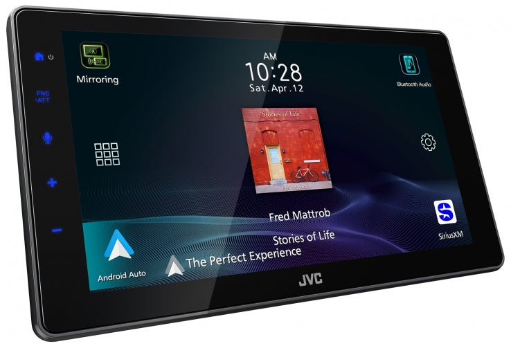 JVC KW-Z900W 9" HD Floating Screen Digital Media Receiver Apple CarPlay
