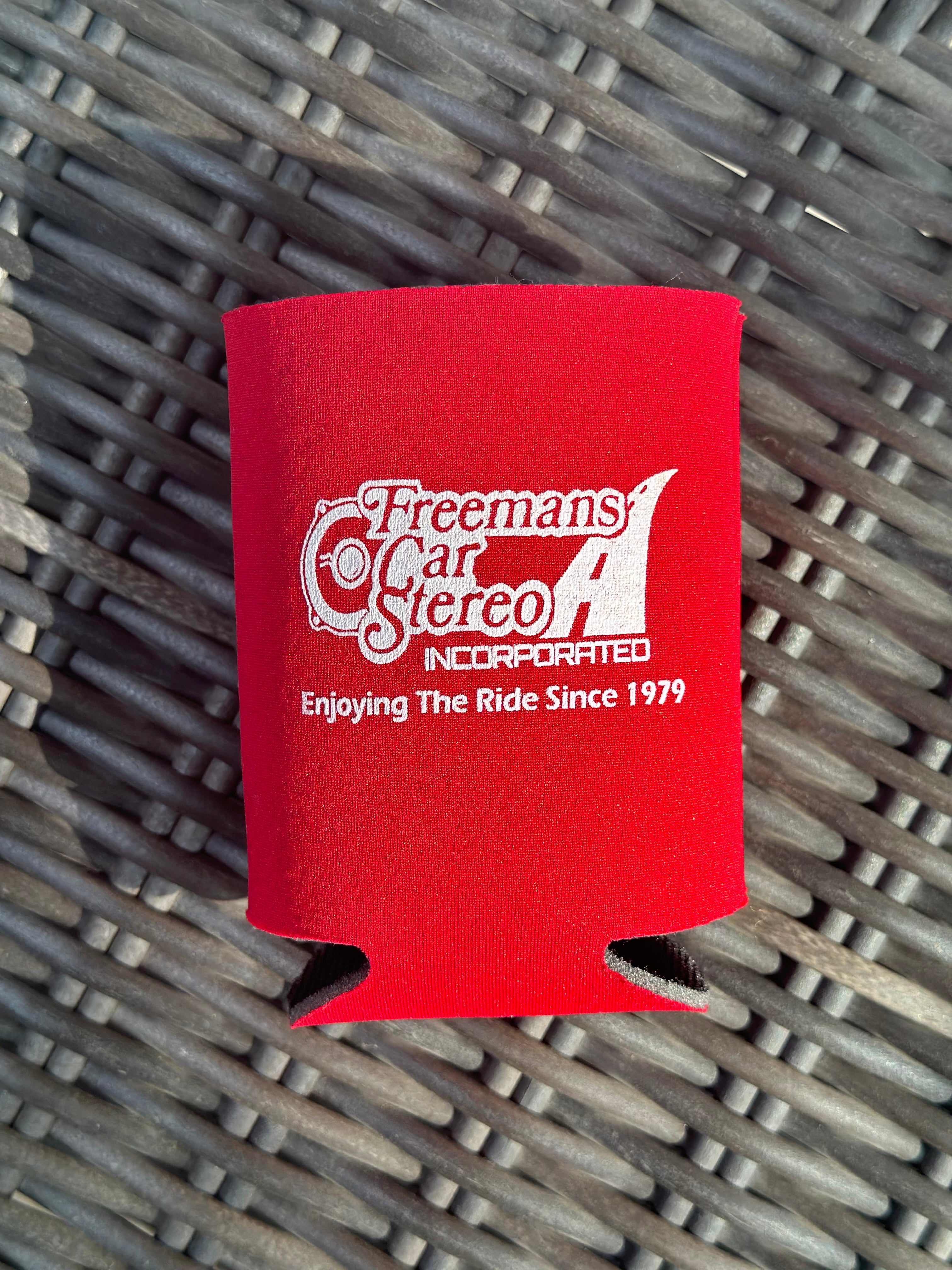 Freeman's Car Stereo Can Cooler/Koozie