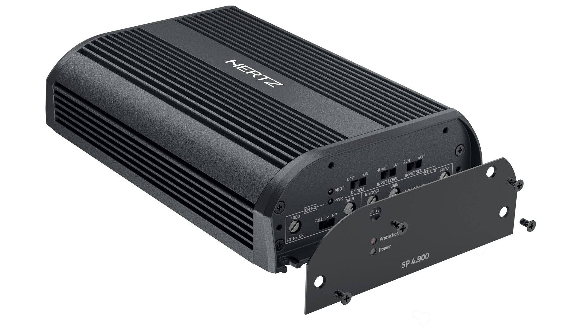 Hertz SP4.900 Compact 4-Channel Amplifier Class D 1000W