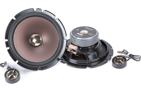 Pioneer TS-A653CH 6-1/2” 2-Way Component Speakers 370W Max / 85W Nom