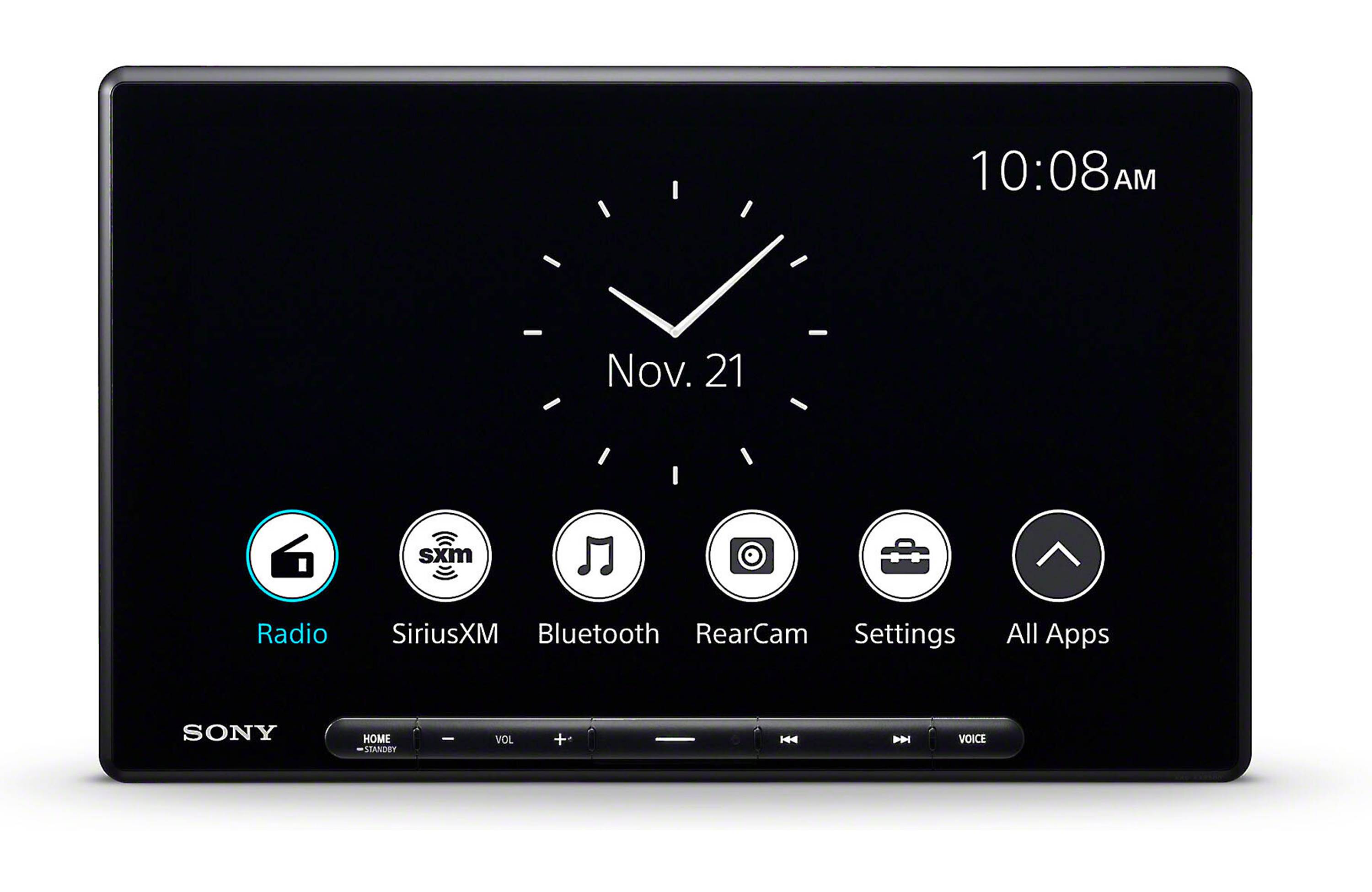 Sony XAV-AX8500 1-DIN 10.1” Floating LCD Screen w/ Apple Car Play & Android Auto