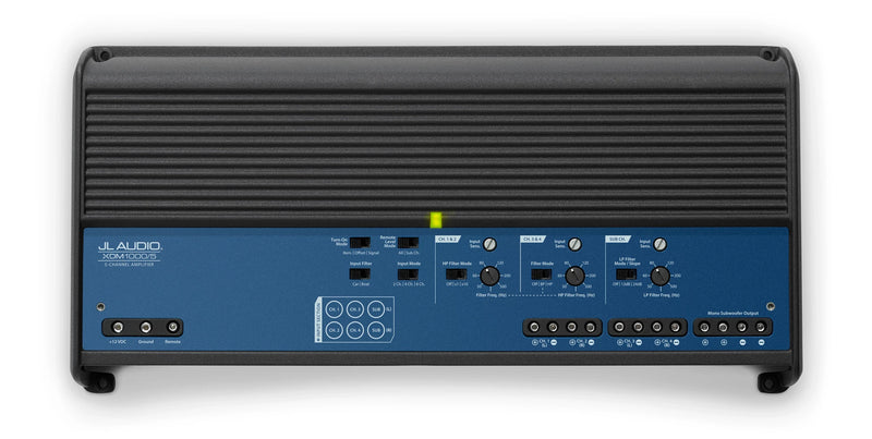 JL Audio XDM1000/5 Amp + 2 pair M6-650X-S-GWGW + M6-10IB-S-GWGW4 Marine Bundle