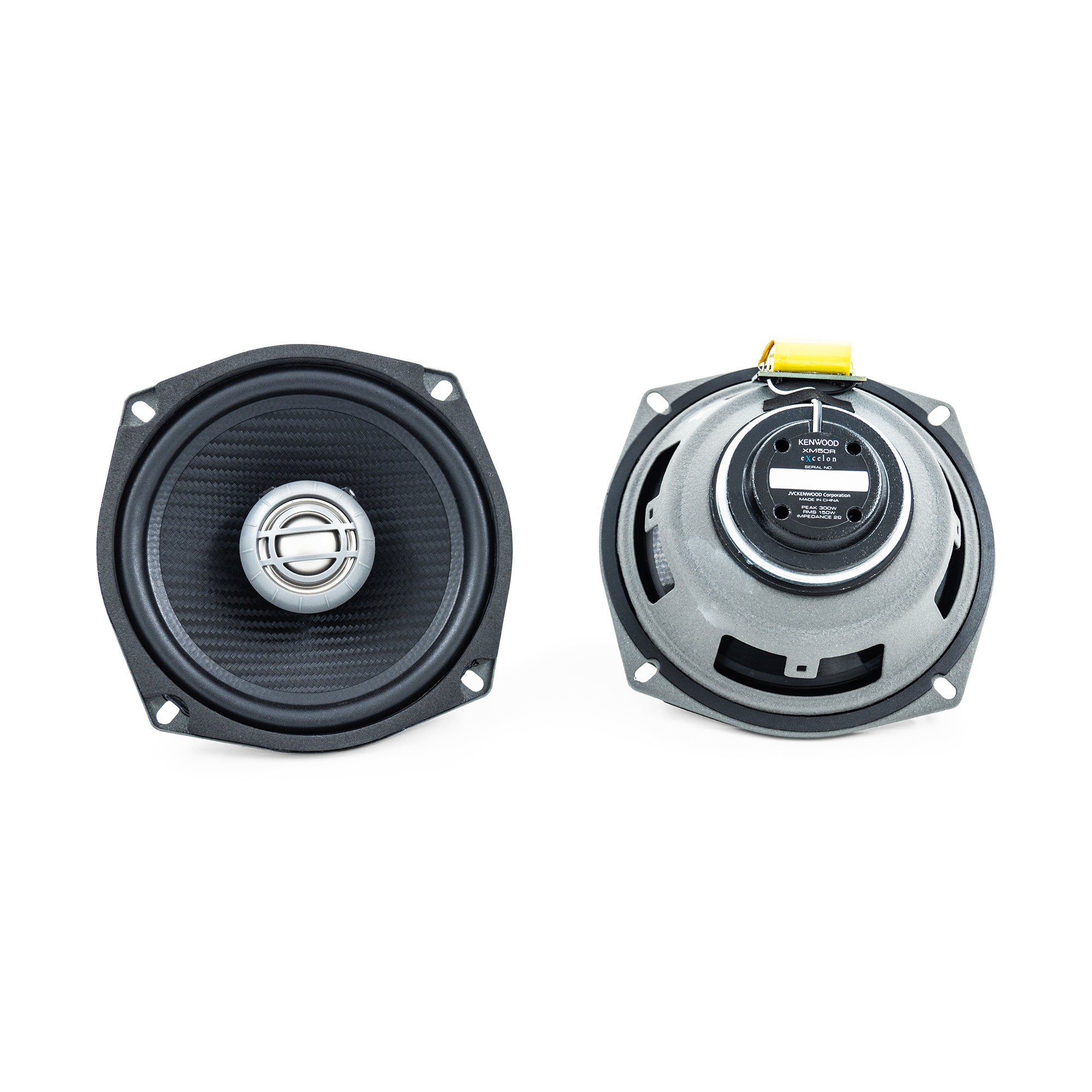 Kenwood XM50R 5 1/4" 2-Way Rear Speakers for 1998-2013 Harley-Davidson Touring Models