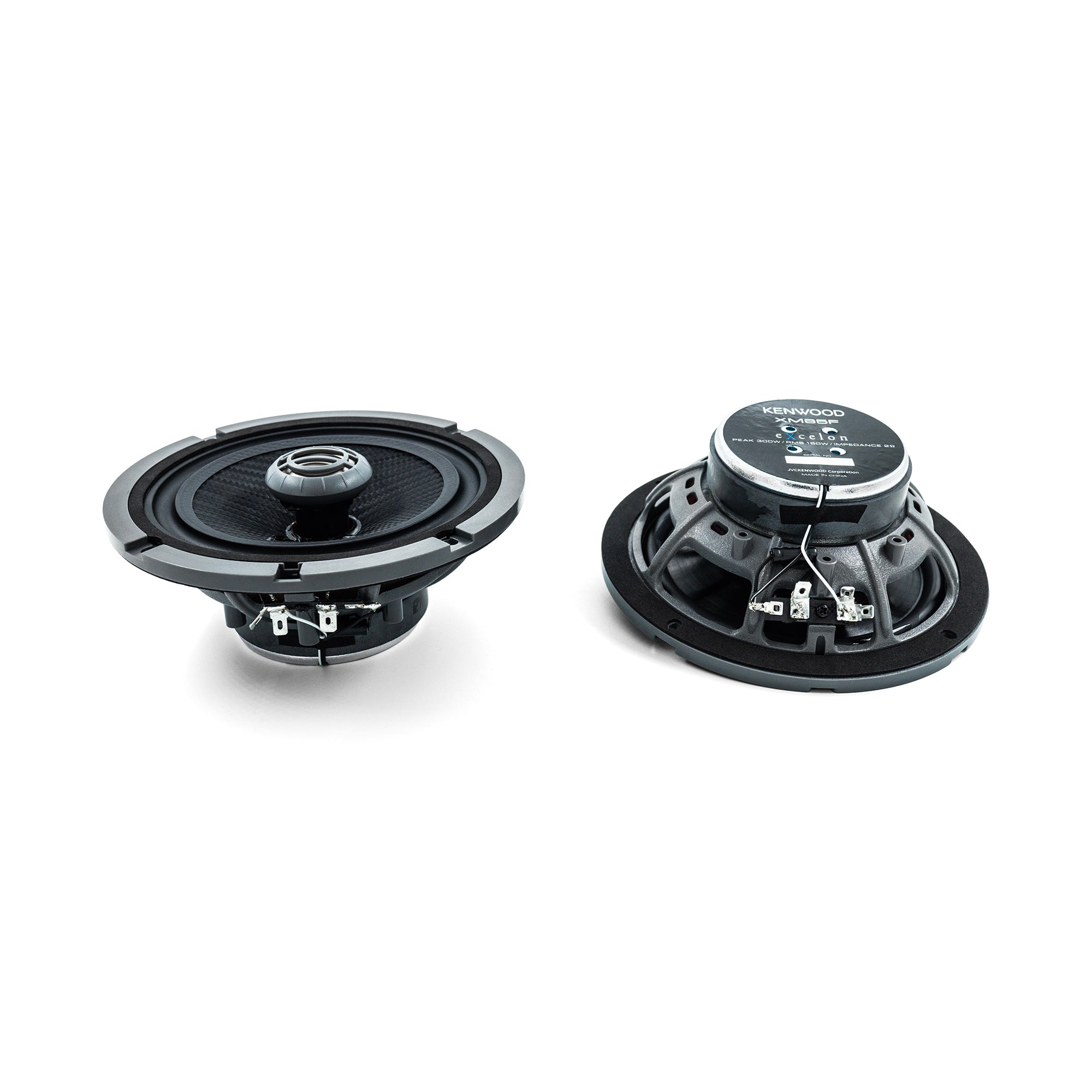 Kenwood XM65F 6.5" 2-Way Front Speakers for 2014-Up Harley Davidson Touring Models