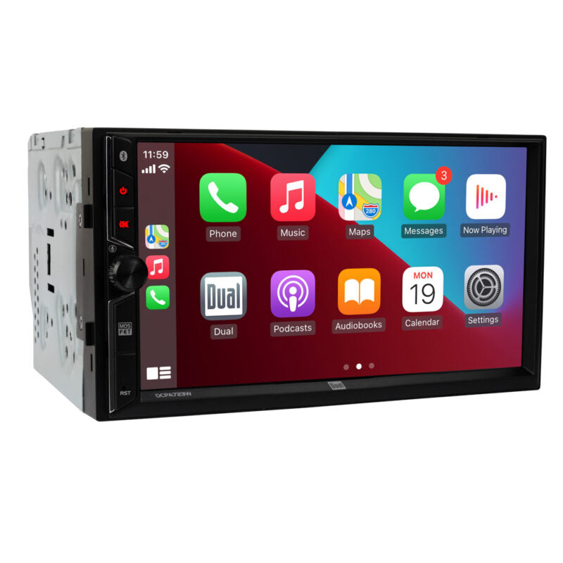 Dual DCPA723W receiver, angled view