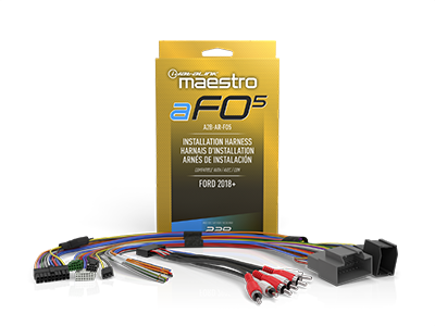 iDatalink Maestro A2B-AR-FO5 Select Ford vehicles equipped with an A2B factory amplifier Amplifier replacement T-harness product view