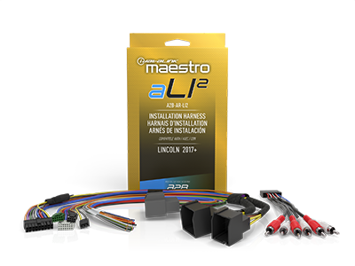 iDatalink Maestro A2B-AR-LI2 Select Lincoln vehicles with A2B factory amplifiers A2B amplifier replacement T-harness product view