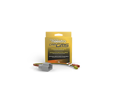 iDatalink Maestro CAM-SR-GM5 Select Chevrolet and GMC vehicles using Maestro SR and HRN-SR-GM5 Factory camera and subwoofer retention adapter product view