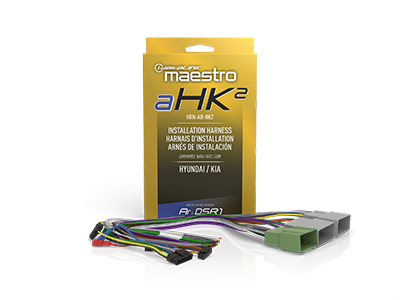 iDatalink Maestro HRN-AR-HK2 Select Hyundai and Kia vehicles with factory-amplified audio, including supported Harman Kardon systems Amplifier replacement T-harness product view