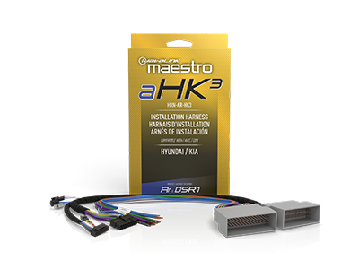 iDatalink Maestro HRN-AR-HK3 Select Hyundai and Kia vehicles with factory amplified audio, including supported Harman Kardon systems Amplifier replacement harness product view