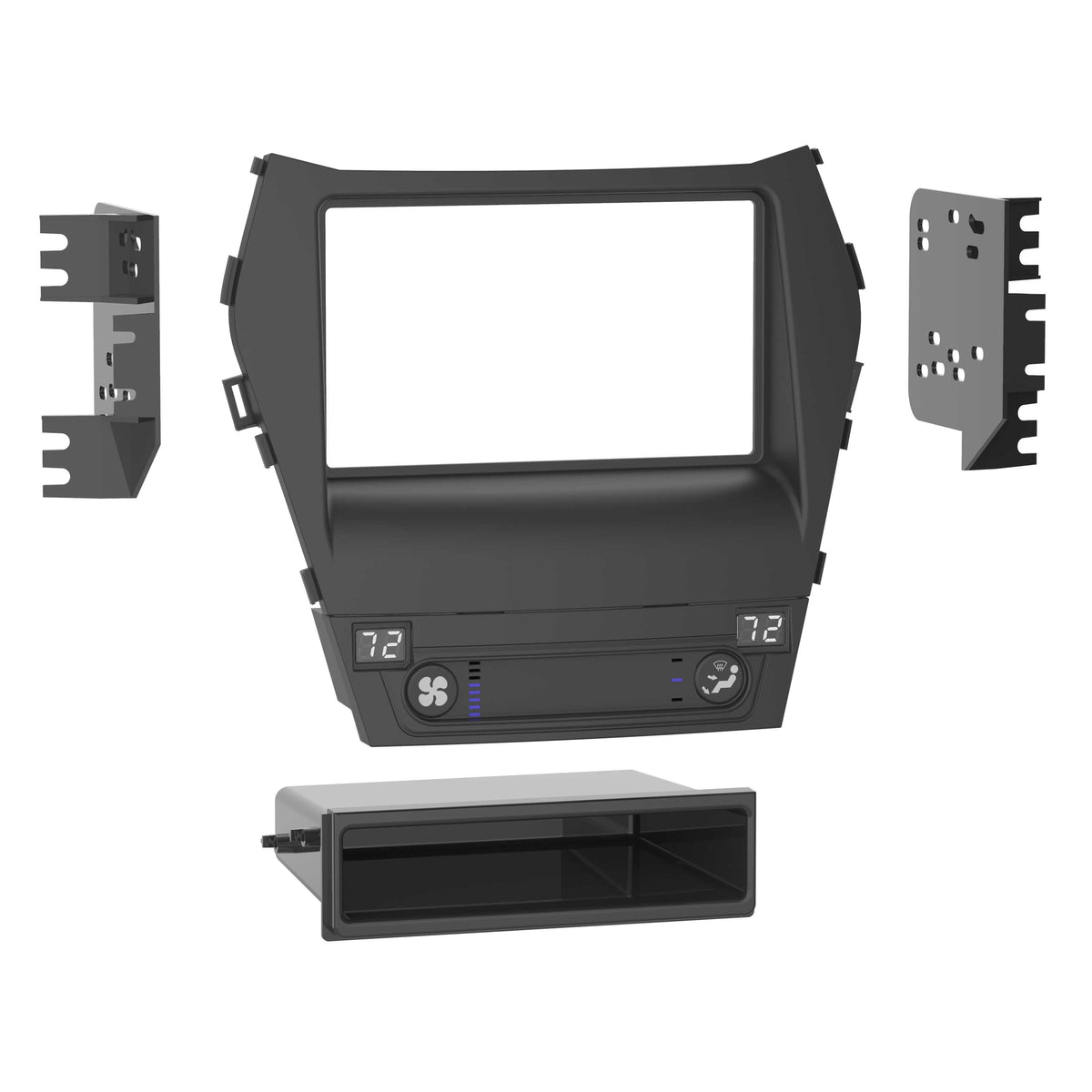 Metra 99-7386B dash installation kit