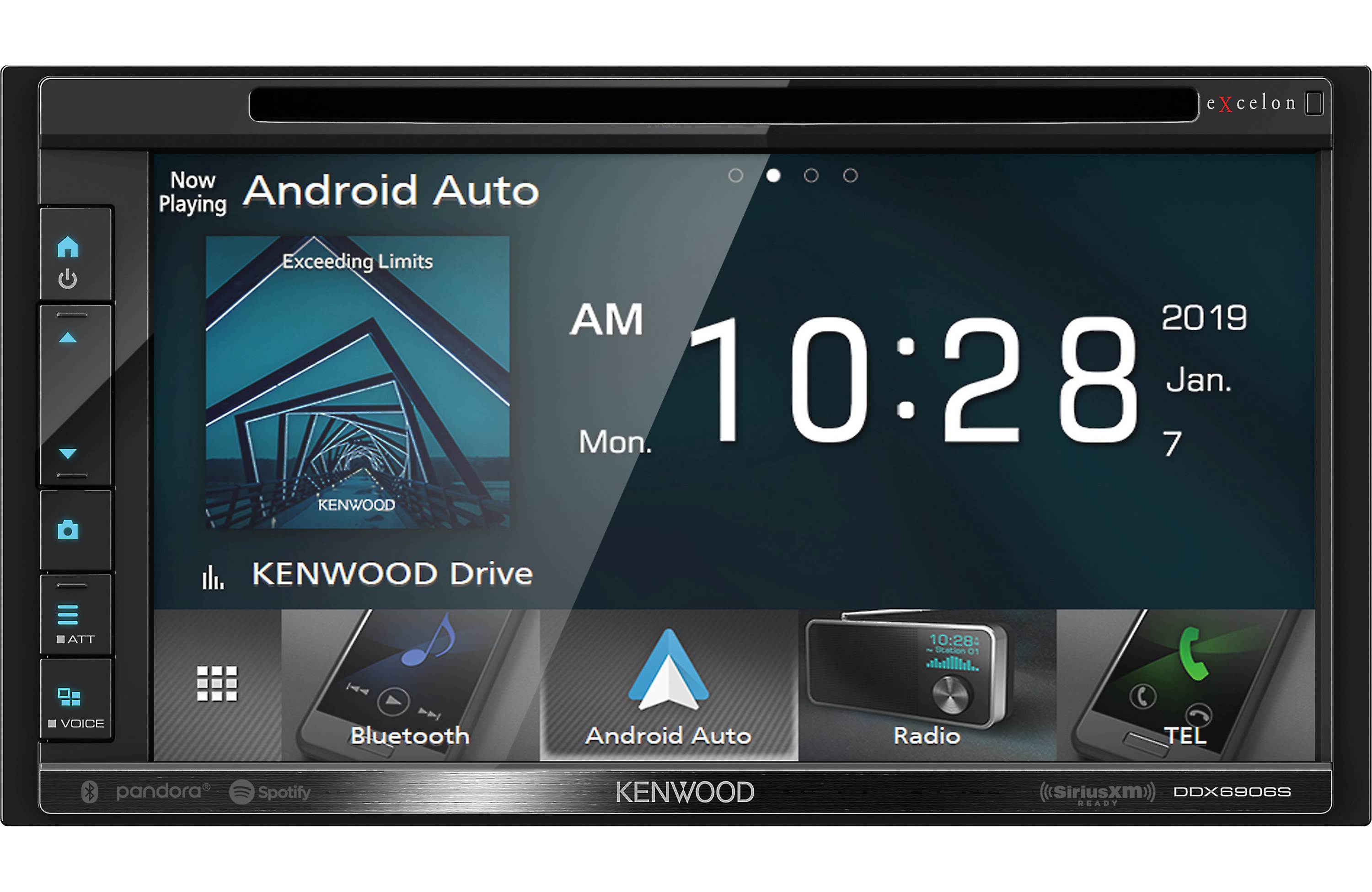 Kenwood Excelon DDX6906S 6.8" Apple CarPlay & Android Auto DVD Receiver - Freeman's Car Stereo