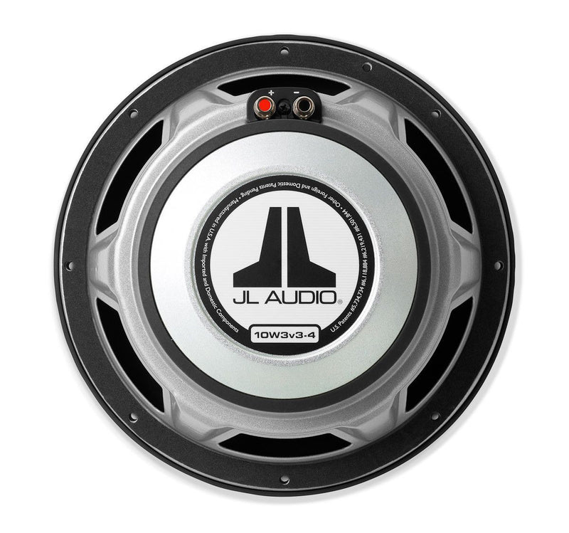 JL AUDIO 10W3v3-4 - W3v3 10-inch Subwoofer Driver (500 W, 4 Ω) - Freeman's Car Stereo