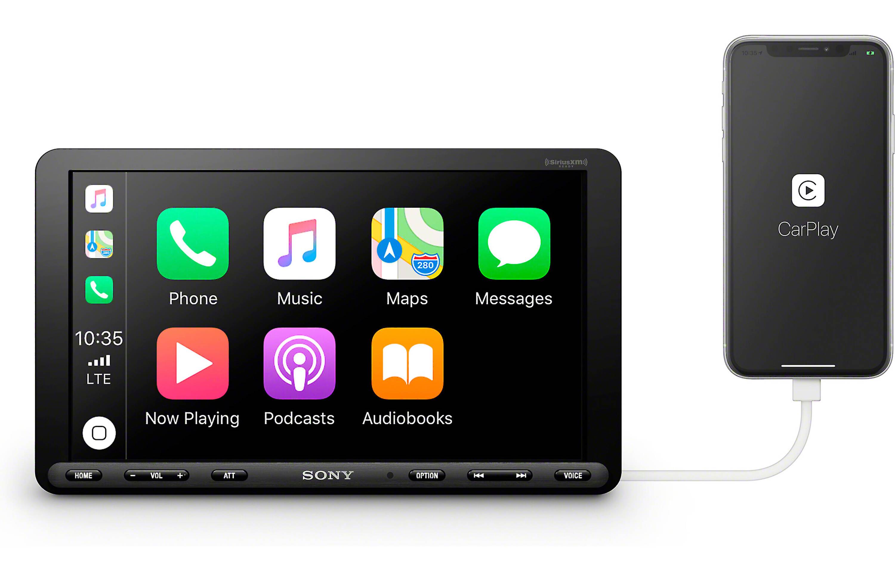SONY ディスプレイオーディオ xav-ax8000 CarPlay 対応 Amazon.com: Sony XAV-AX8000 1DIN chassis 8.95” floating LCD