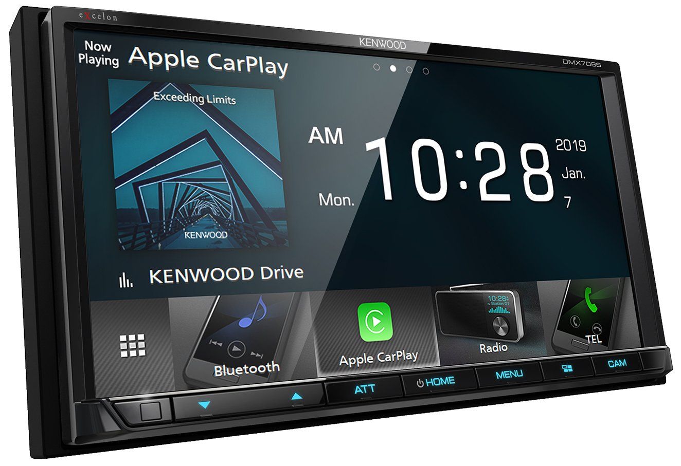 Kenwood Excelon DMX706S 6.95" Apple CarPlay and Android Auto Multimedia Receiver - Freeman's Car Stereo