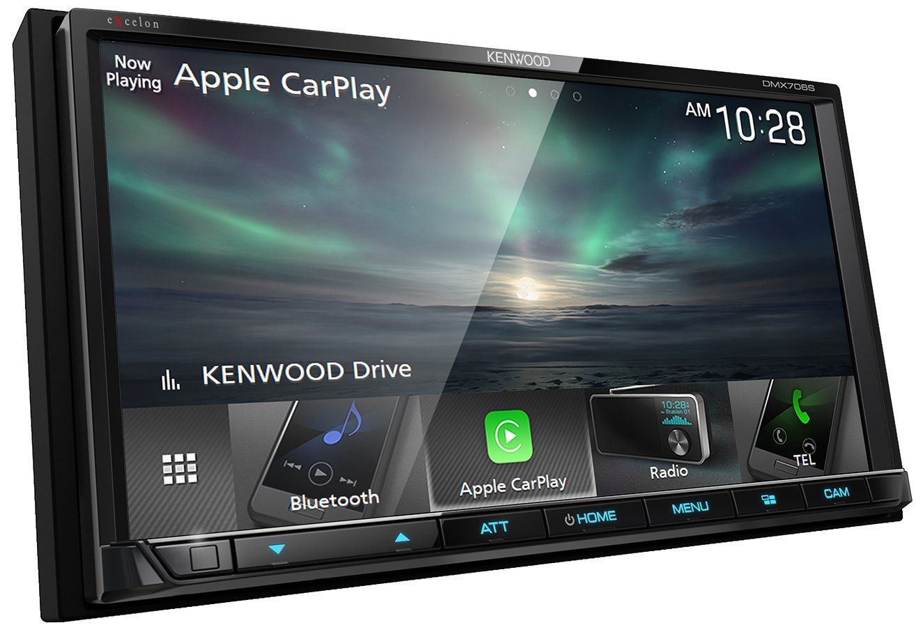 Kenwood Excelon DMX706S 6.95" Apple CarPlay and Android Auto Multimedia Receiver - Freeman's Car Stereo