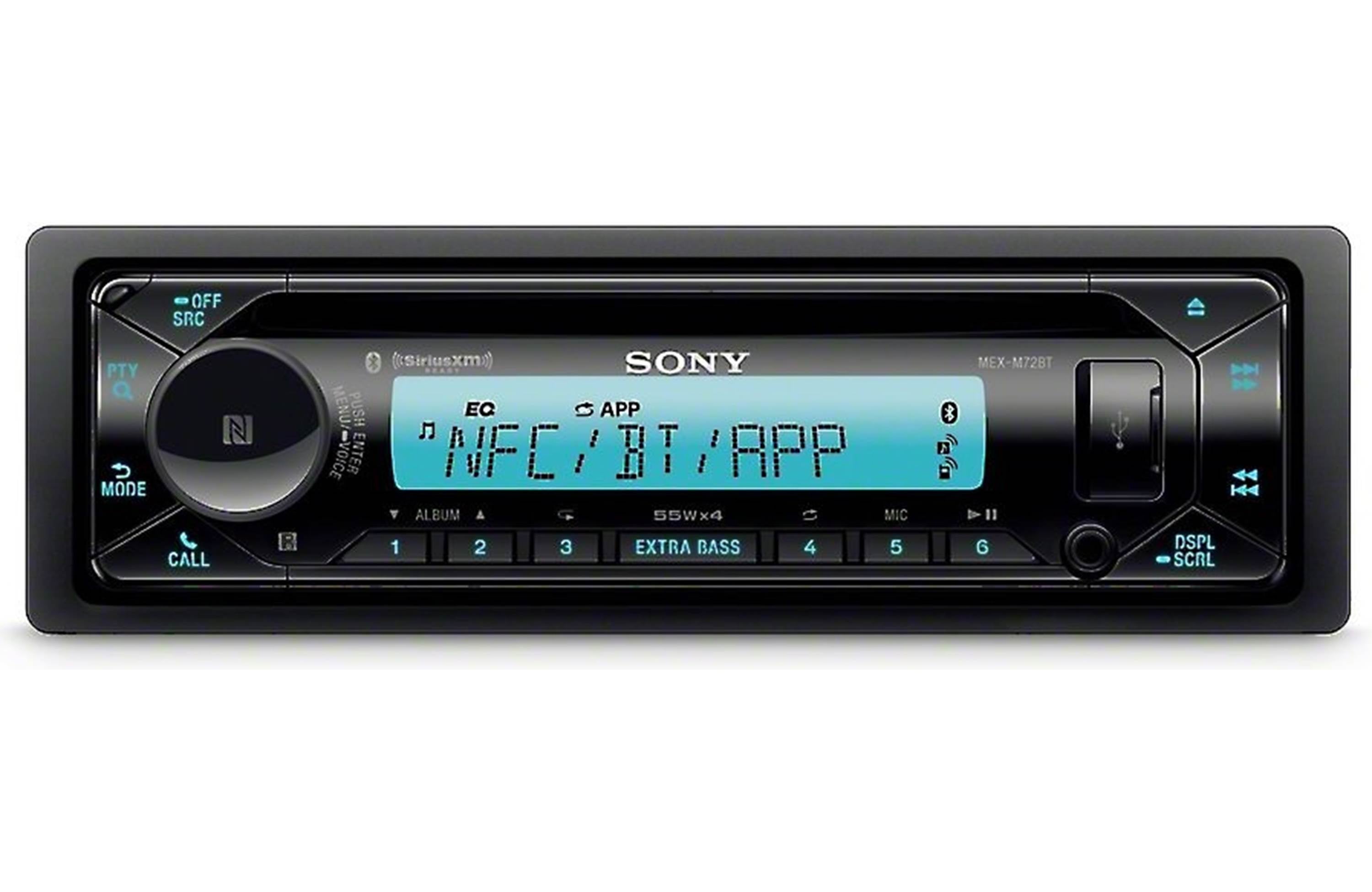 Sony MEX-M72BT Marine CD Player with Bluetooth