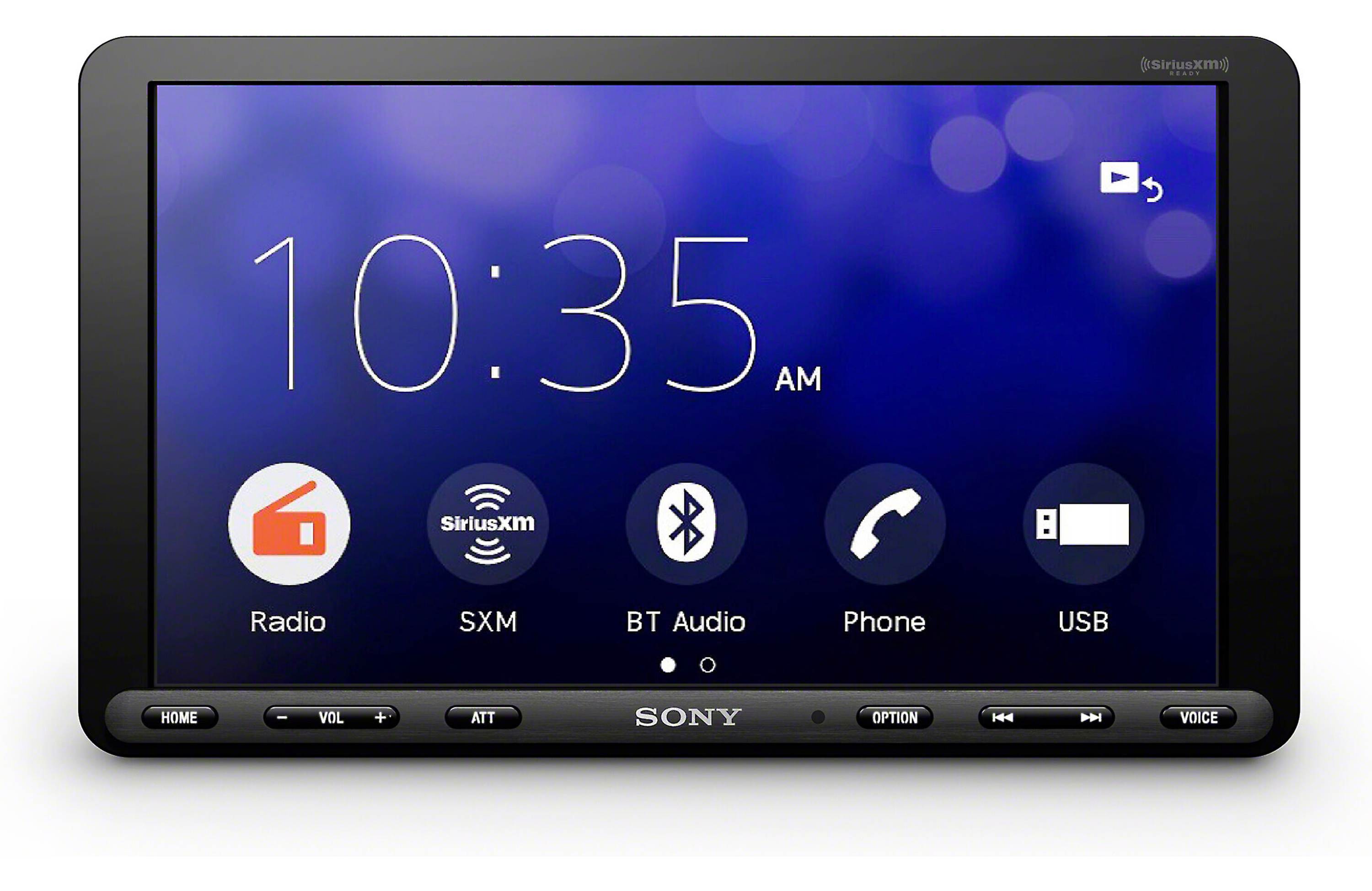 Sony XAV-AX8000 1-DIN Chassis 8.95” Floating LCD Screen w/ Apple Car Play & Android Auto - Freeman's Car Stereo