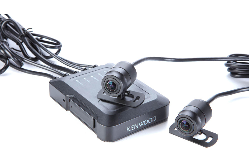 Kenwood STZ-RF200WD Motorsports HD dash cam with GPS and rear-view cam