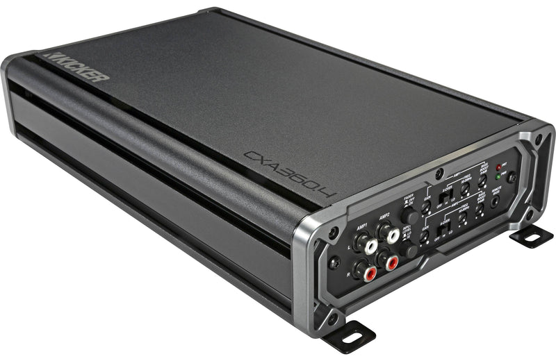 Kicker 46CSC684 x2 Pairs 6"x8" 2-Way Speakers + 46CXA360.4T Amplifier Bundle
