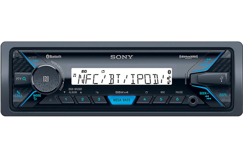 Sony DSXM55BT Digital Media Marine Receiver with Bluetooth