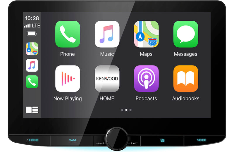 Kenwood DMX1037S Digital Multimedia Receiver with Apple Carplay and Android Auto
