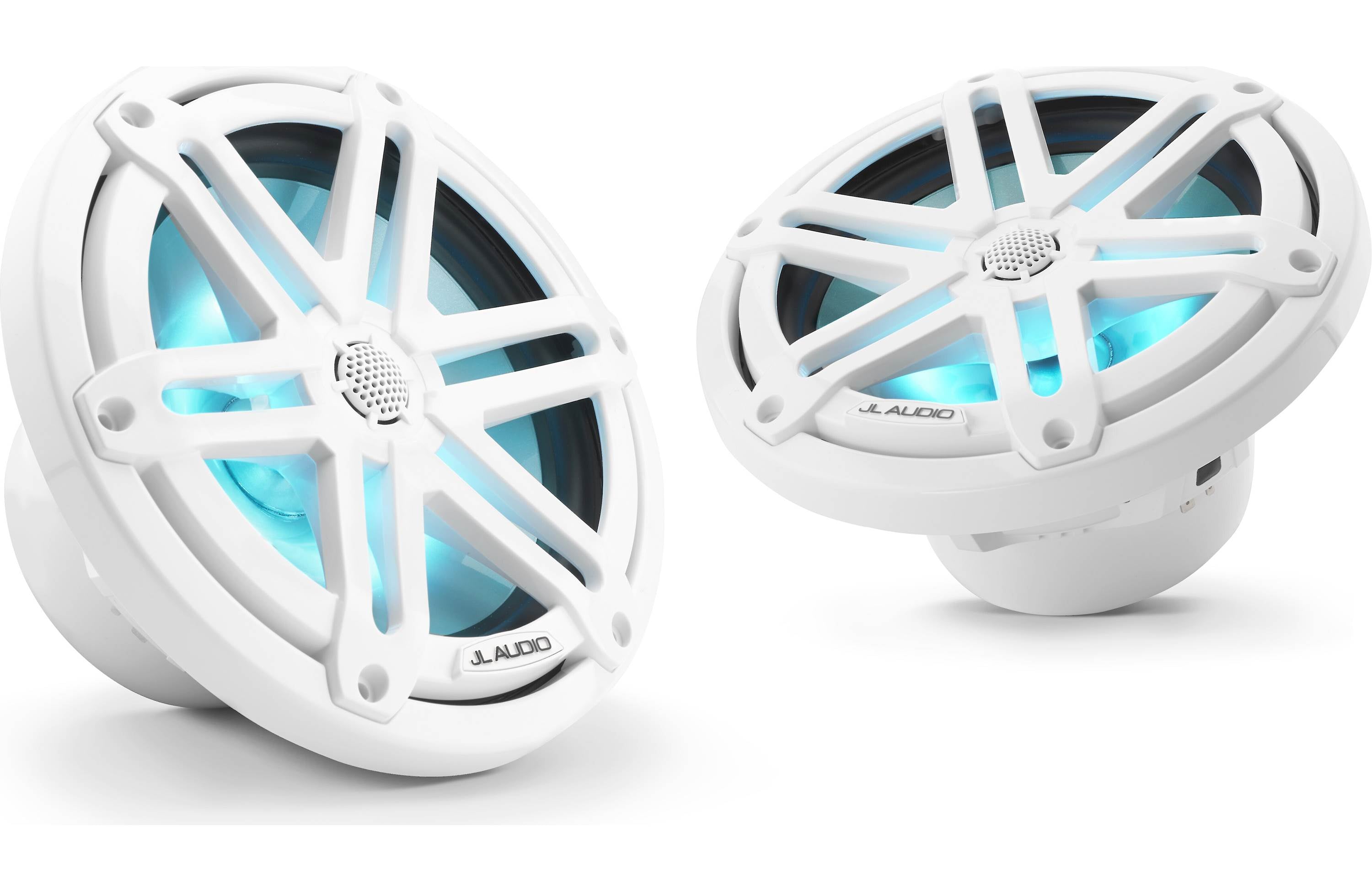JL Audio M3770XSGWI 7.7" Marine Speakers White Sport Grilles & RGB
