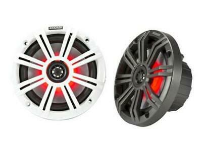 Kicker 45KM654L 6-1/2" 2-way Marine Speakers with LED lighting - Freeman's Car Stereo