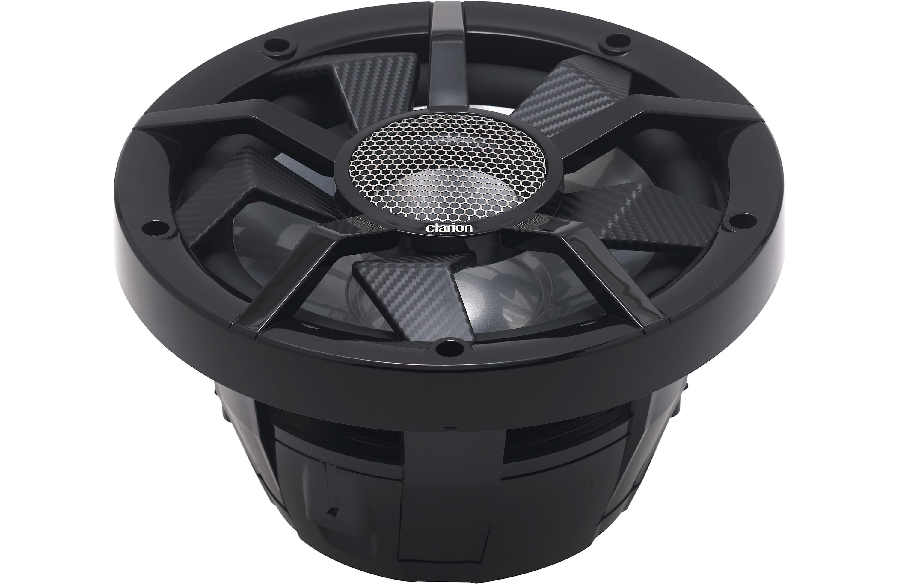 Clarion CM2513WL 10" Subwoofer w/ RGB LEDs and Dual 2 Ohm Voice Coils