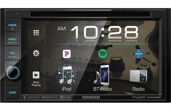 Kenwood DDX376BT 2-DIN DVD Car Stereo Receiver