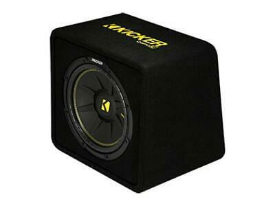 Kicker 44VCWC122 CompC 12-inch Subwoofer in Vented Enclosure, 2-Ohm, 300W - Freeman's Car Stereo