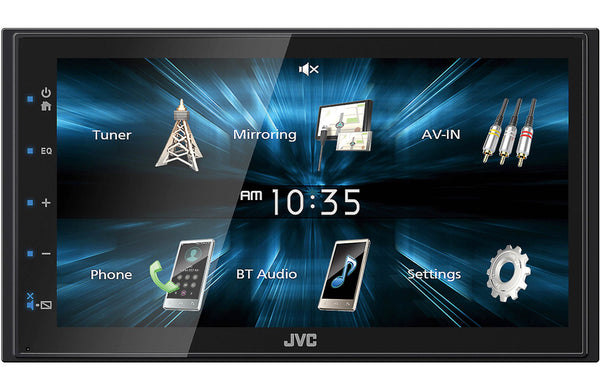 JVC KW-M150BT 6.8" Bluetooth Android USB Mirroring Digital Media Receiver