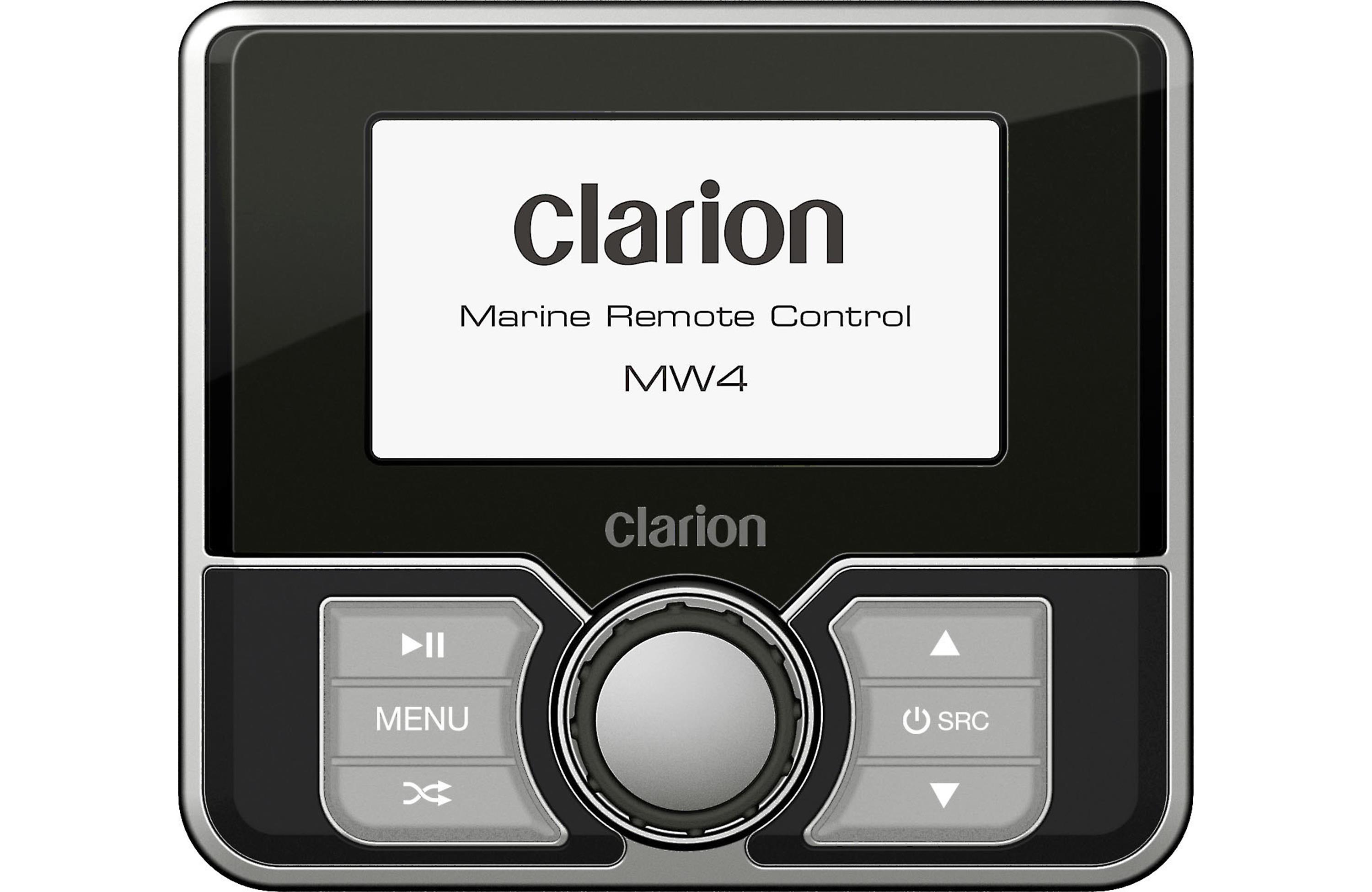 Clarion MW4 Watertight Wired Remote Control With 2.8" Color LCD