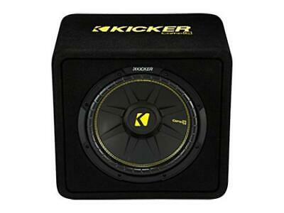 Kicker 44VCWC122 CompC 12-inch Subwoofer in Vented Enclosure, 2-Ohm, 300W - Freeman's Car Stereo