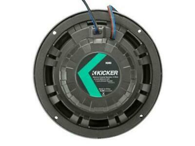 Kicker 45KM84L 8" full-range marine speakers with LED lighting - Freeman's Car Stereo