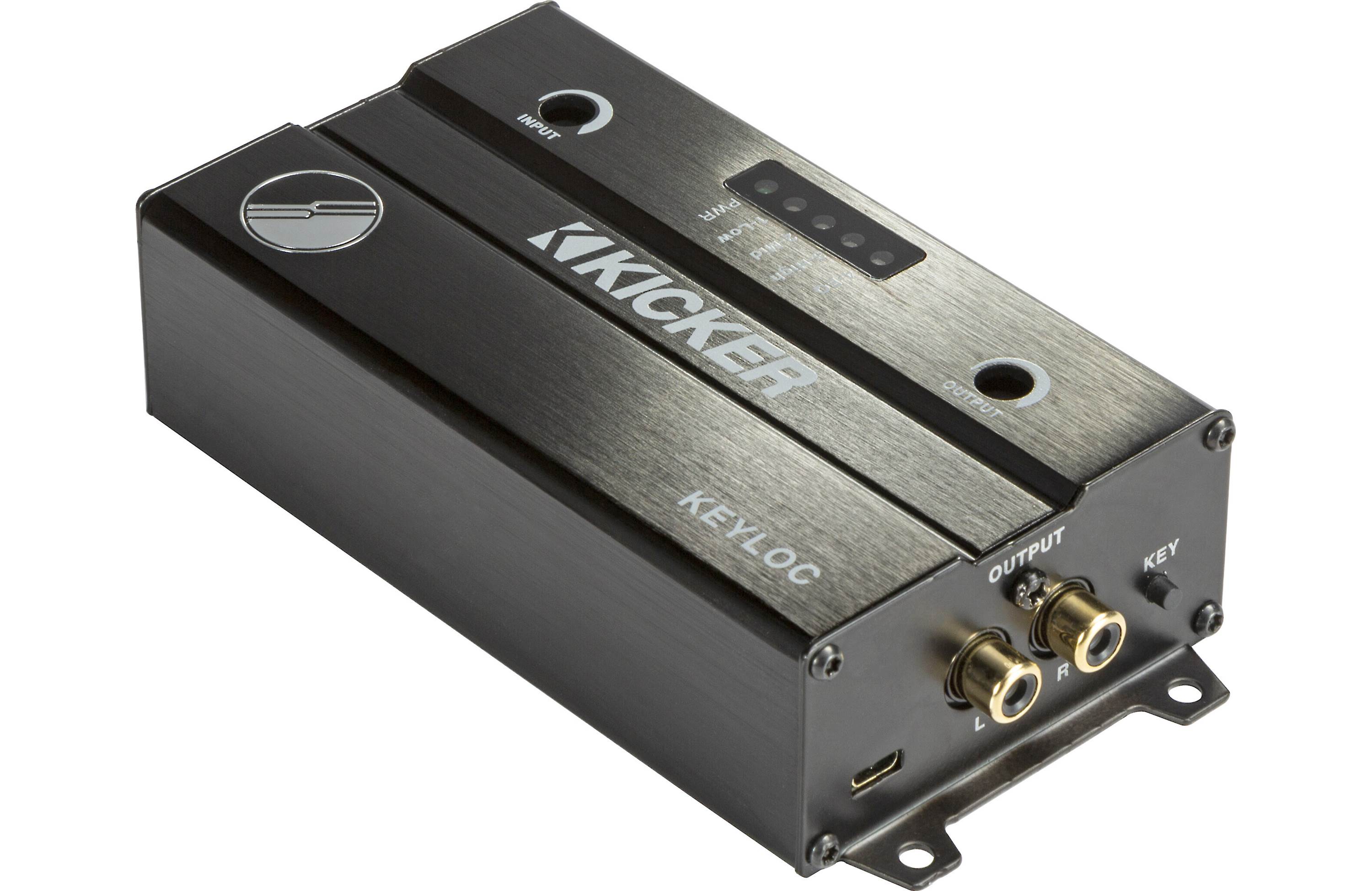 Kicker 47KEYLOC 2-Channel KEY Series Powered Line-out Converter